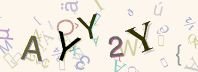This is a captcha-picture. It is used to prevent mass-access by robots. (see: www.captcha.net)